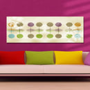 DYC 10627 Single Spray Oil Paintings Cartoon Plant Painting For Home Decoration Paintings Wall Art