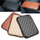 Universal Car Auto Armrest Pad Cover Center Console Box Leather Cushion 3-Colors