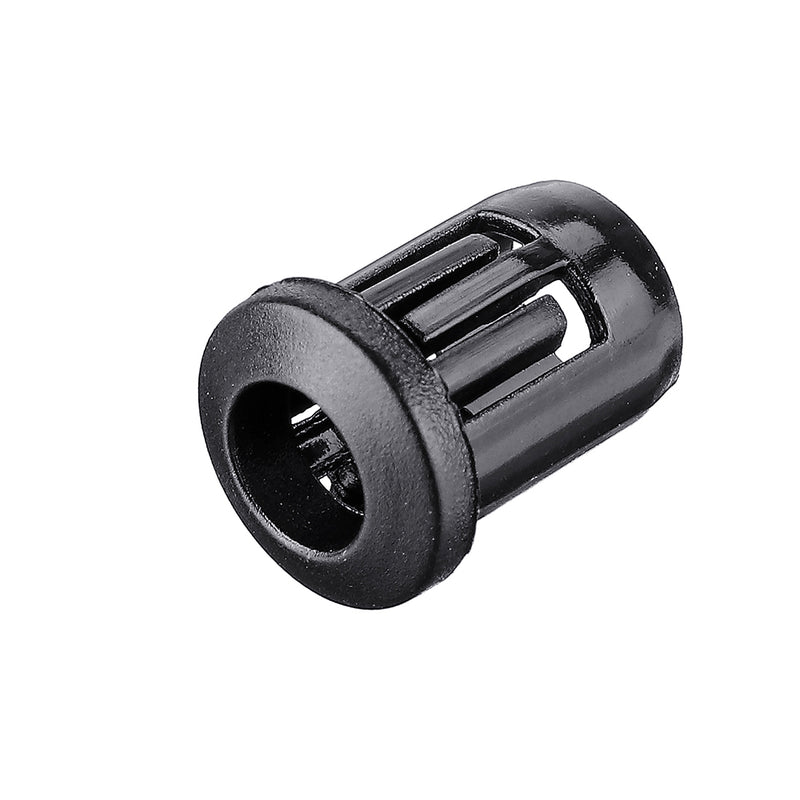 10pcs 5MM LED Holder Black Plastic Diode Lampshade Holder Clip Bezel Mount Light Case Cup Bezels Mounting Cases