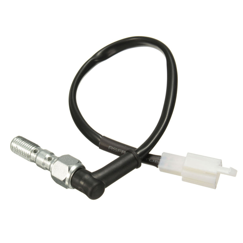 M10 X 1.25mm Motorcycle Hydraulic Double Banjo Bolt Brake Pressure Light Switch