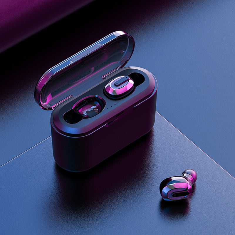 [CVC8.0 Noise Canceling] TWS bluetooth 5.0 Mini Wireless Earphone IPX7 Waterproof Headphones With 3000mAh Charging Box Power Bank