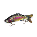 20cm 110g 6 Segments Fishing Lure 3D Eyes Swimbait Crankbait Isca Artificial Hard Bait Wobblers