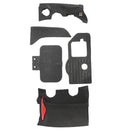 5 Pieces Repair Part of Grip Rubber Cover Unit Black For Nikon D700 Camera With Tape