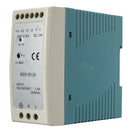 Industrial DIN Rail DC Power Supply Single Output 60W 24V 2.5A 120mVp-p MDR-60-24