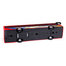 Red/Blue 15cm Alloy Pull Back Bus Bus Toys Car Model for Children