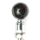 Pair 10mm Motorcycle Bullet Turn Signal Indicator Light Lamp For Harley Chopper