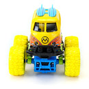 Classic Pull Back Inertial Rotatable Friction Power Car Big Wheel Diecast Toys