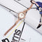 SOXY Rhinestone Bracelet Watch Casual Style Stainless Steel Strap Quartz Watches
