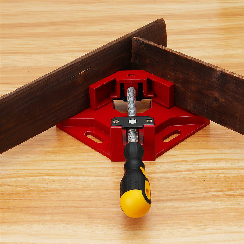 90 Degree Right Angle Inside Corner Clamp Frame Welding Woodworking Vise Clip Tools