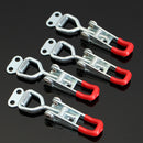 4Pcs Toggle Galvanized Iron Latch Catches Hasp for Case Box Chest Trunk