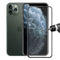 Enkay 0.2mm 3D Titanium Curved Edge Tempered Glass Screen Protector + Rear Camera Lens Protector For iPhone 11 Pro Max 6.5 Inch