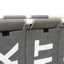 Rolling Laundry Basket Organizer 3 Grid Large Laundry Hamper Bin Waterproof Laundry Bags For Dirty Clothes Storage Box Baskets with Wheels