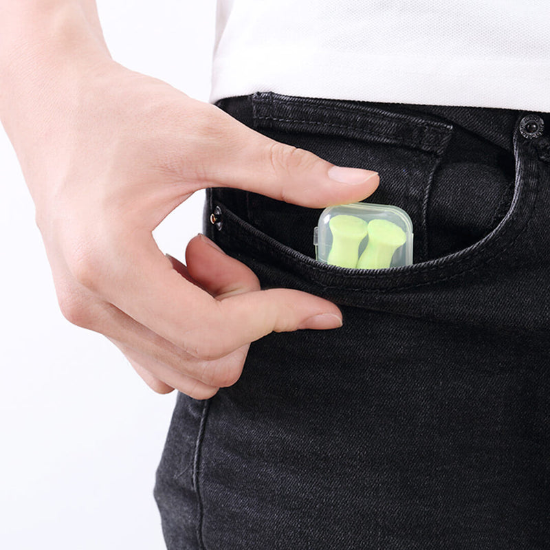 Miaomiaoce 5 Pair Anti-noise Sleeping Earplugs Soft Slow Rebound Earplugs Noise Reduction Earplugs Headphone Earpads From Xiaomi Youpin