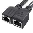 6pcs  POE Adapter Cable Tape Screened POE Switch Cable POE Splitter Injector Power Supply 12V Synthesizer Separator Combiner