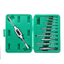Drillpro 11Pcs M3-M12 Screw Extractor Drill Bit Damaged Broken Screw Bolt Tap Die Wrench Stud Remover Tool Kit
