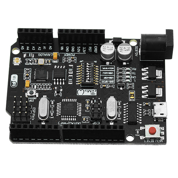 Geekcreit UNO+WiFi R3 ATmega328P+ESP8266 32Mb Memory USB-TTL CH340G Module