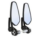 Pair 7/8 inch Motorcycle Rear View Mirror Bar Accessories Aluminum Side Universal