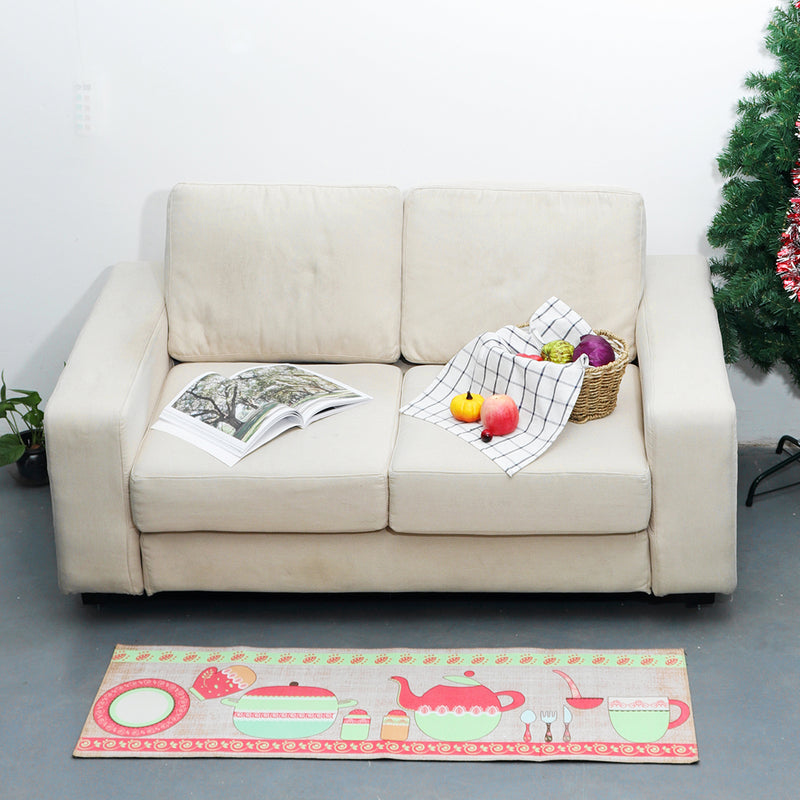 Non-slip Printing Terylene Washable Carpet Doormat Bedroom Kitchen Floor Rugs