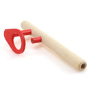 AUGIENB Wooden Balance Blow Pipe Ball Toy Kids Adult Childhood Classic Game Educational Toys Gift