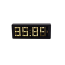 Temperature Measurement Car Thermometer USB Power Supply LED Dot Matrix Electronic Clock