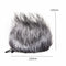 Microphone Muff Fur Windscreen For Sony D50 Zoom H1 H2N H4N Q3 Q3HD Recorder