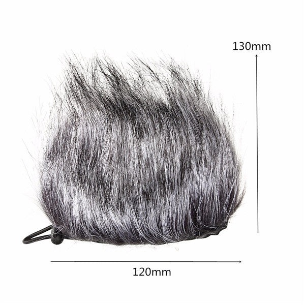 Microphone Muff Fur Windscreen For Sony D50 Zoom H1 H2N H4N Q3 Q3HD Recorder