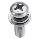 Suleve MXSP1 Steel Phillips Pan Head Screws Nuts Assortment Kit M2/M2.5/M3/M4/M5 160Pcs