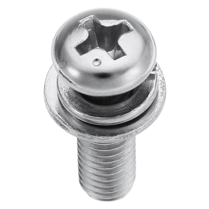 Suleve MXSP1 Steel Phillips Pan Head Screws Nuts Assortment Kit M2/M2.5/M3/M4/M5 160Pcs