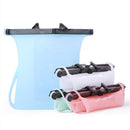 Portable Silicone Food Storage Bag Sealing Bag Refrigerator Meat Fruit Food Kitchen Storage Freezer Bag Fresh Bag