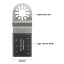 10pcs Multitool Saw Blade Accessories Kit For Fein Bosch Dewalt Porter Cable Dremel Ridgid