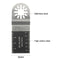 10pcs Multitool Saw Blade Accessories Kit For Fein Bosch Dewalt Porter Cable Dremel Ridgid