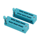2pcs IC Lock Seat Zif Socket Test Universal zif Sockets 24Pin Narrow