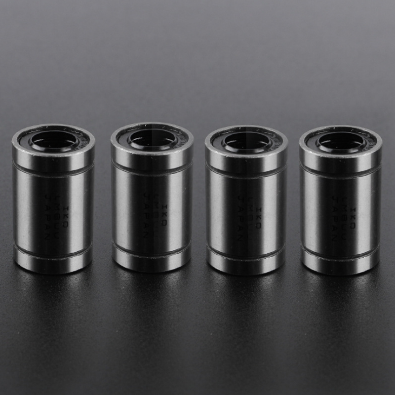 4Pcs LM8UU 8X15X24MM Long Rod Shaft 3D Printer Linear Bearing For Reprap Prusa I3 3D Printer