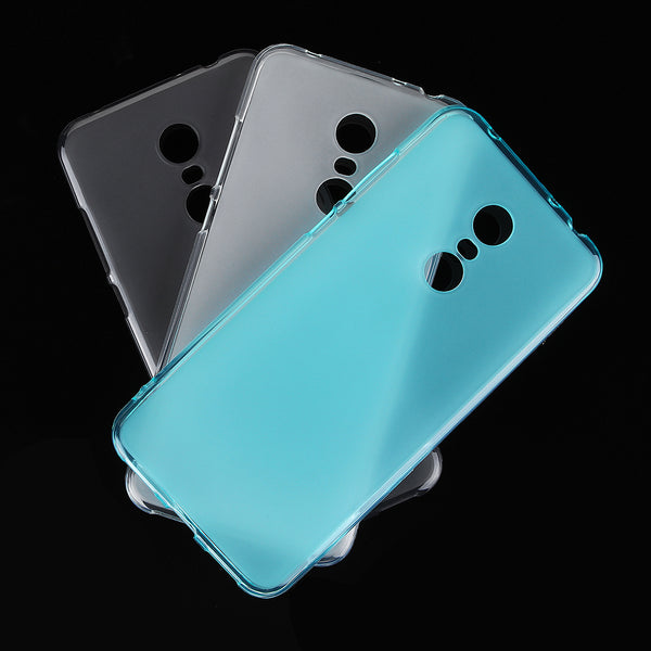 Bakeey Ultra Thin Anti-Scratch Pudding TPU Soft Scrub Protective Case For Xiaomi Redmi 5 Plus