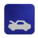 Hood Release Latch Handle Repair Kit Blue for Honda Civic 1996-2005