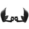 7/8inch 22mm Universal PP Motorcycle Bike Handguard Hand Guards Protectors Mud
