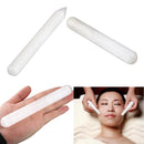 Natural Selenite Polished Manual Wand Round/Point Reiki Chakra Crystal Healing Massager 6 Inch - 7 Inch