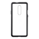 Bakeey 360 Magnetic Adsorption Metal Tempered Glass Flip Protective Case for OnePlus 7 PRO