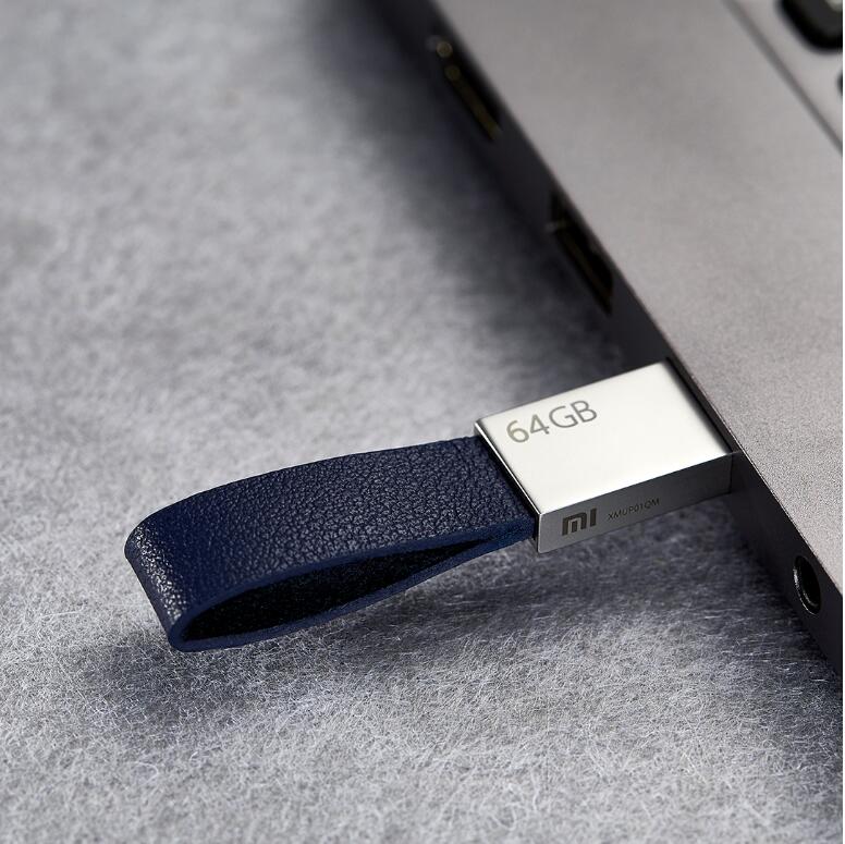 Xiaomi Mijia USB3.0 Flash Drive 64G Portable USB Disk 124MB/s U Disk Pen Drive Memory Stick with Portable Fashion lanyard design