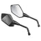 8/10mm Positive Universal Motorcycle Rearview Side Mirrors For Honda/Kawasaki/Suzuki Bolt