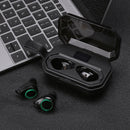 TWS bluetooth 5.0 Wireless Headset Headphone 4000mAh Digital Display IPX7 Waterproof Earphone with Charging Box