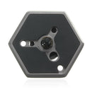 Hexagonal Quick Release Plate with 1/4 Inch Screw For Manfrotto