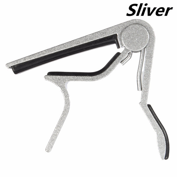 Acoustic Electric Guitar Metal Quick Release Change Trigger Tune Key Capo Clamp