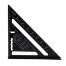 7inch 12inch Triangle Ruler Straight Angle Ruler Measuring Tool Quick Read Square Layout Tool Woodworking Gauge Measure