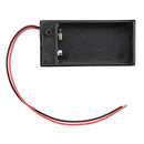 9V-6F22 Battery Charging Box Fully Sealed Battery Holder Case with Switch for 9V Battery