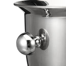 Stainless Steel Ice Bucket Cham pagne Drinks W ine Bottle Cooler Party Bar Tools