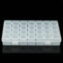28 Compartment Nail Art Tools Jewelry Parts Storage Box Case Makeup Organizer