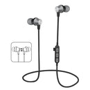 Mykind T2 bluetooth Earphone Magnetic Adsorption Heavy Bass TF Card Sports Headphone Earbuds