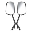 Pair Left Right Universal Motorcycle Scooter Rod Motorcycle Rearview Mirrors