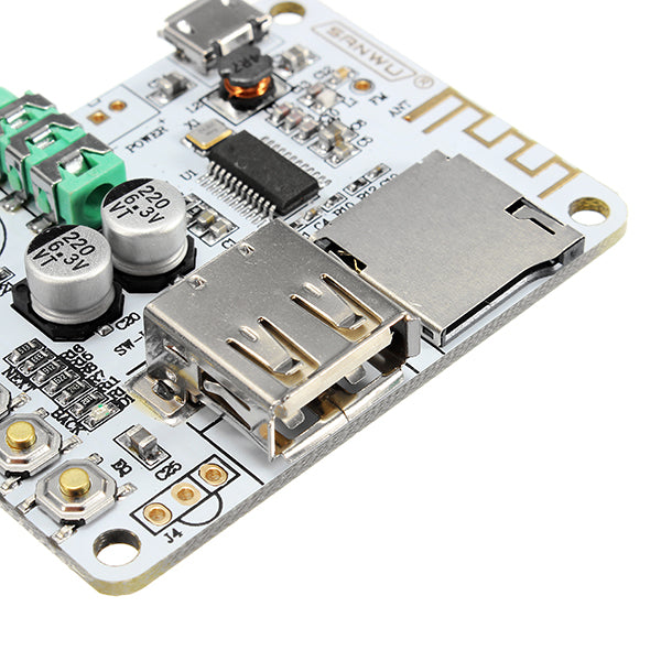 5Pcs SANWU bluetooth Audio Receiver Digital Amplifier Board With USB Port TF Card Slot